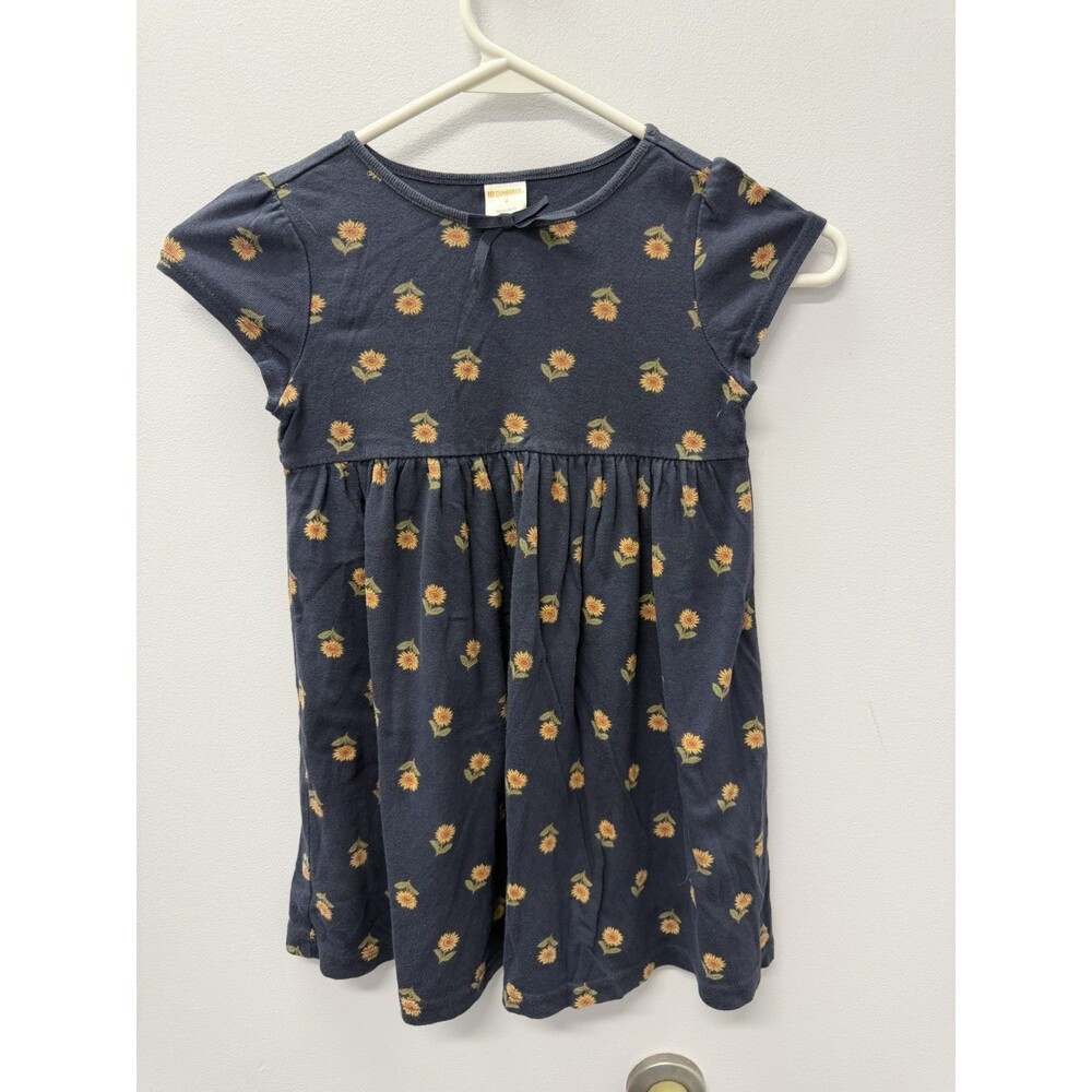 Little Girls Vintage Gymboree Sunflower Dress Size 4